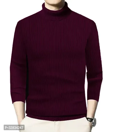 Trendy Wool Blend High Neck For Men