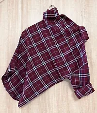 Classic Cotton Blend Checked Casual Shirts for Men-thumb1