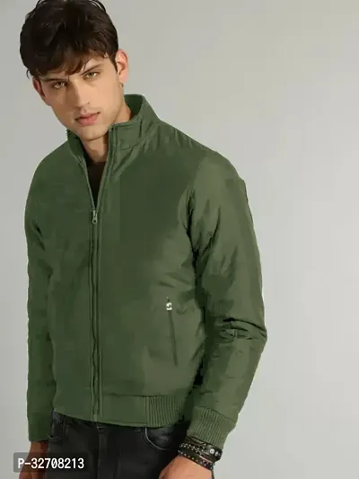 Stylish Polyester Bomber Jacket for Men