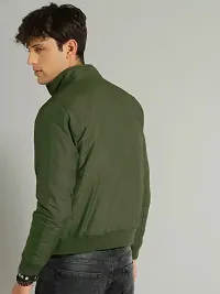 Stylish Polyester Bomber Jacket for Men-thumb1