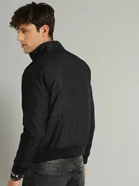 Stylish Polyester Bomber Jacket for Men-thumb1