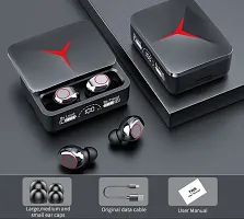 Stylish Black In-ear Bluetooth Wireless Headsets With Microphone-thumb1
