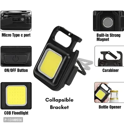 Mini LED COB Rechargeable Flashlights-thumb2