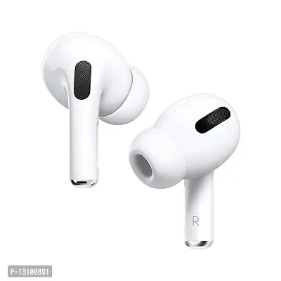 Stylish White In-ear Bluetooth Wireless Headsets With Microphone-thumb0