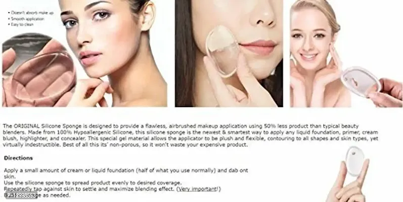 Silicone Makeup Blender for Face Make & Sponge set-thumb4