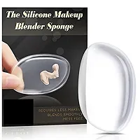 Silicone Makeup Blender for Face Make & Sponge set-thumb1