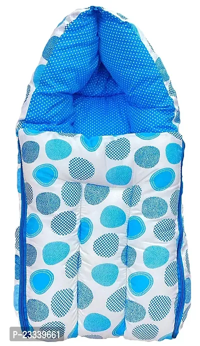 Comfortable Kids Charm Cherry 3 in 1 Babies Cotton Bed Cum Carry Bed Printed Baby Sleeping Bags