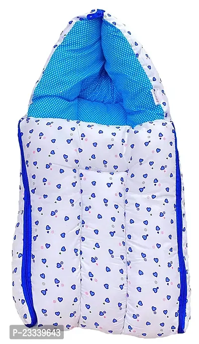Comfortable Kids Charm Star Elephant 3 in 1 Babies Cotton Bed Cum Carry Bed Printed Baby Sleeping Bags