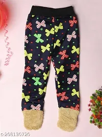 Mehak Fashion Baby Girl  Boy Soft Winter Velvet Pant Legging Pajama for Kids Multi Color (2-3 Years, RED)-thumb3