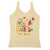 Multicolored Printed Vest Camisole Slip For Girls (Pack of 3)-thumb2