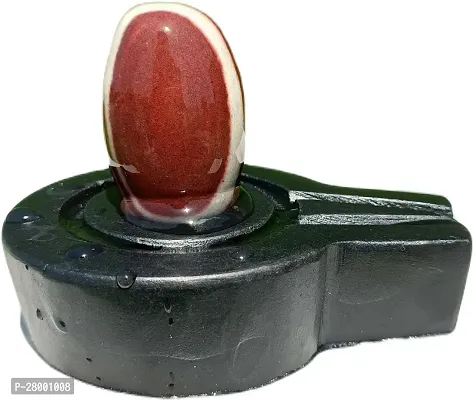 Original Narmadeshwar Shivling/Narmada ShivLing With Jaladhari For Home Puja (Size 1.5Inch Shivling*3 Inch Jaladhari )-thumb2