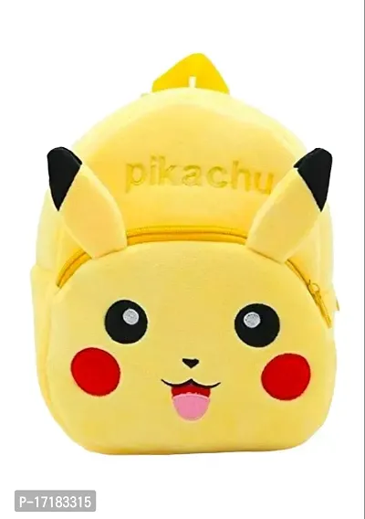 DP STAR Pika Animal School Bag Cute Kids Plush Animal Cartoon Mini Travel Backpack for Baby Girl Boy-thumb3