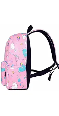 DP STAR Waterproof Kids Backpack, Girls  Women Stylish Trendy College, School  College Bags (PINK) 20 L-thumb3