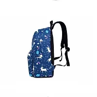 DP STAR Waterproof Kids Backpack, Girls  Women Stylish Trendy College, School  College Bags (BLUE) 20 L-thumb1