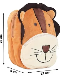 DP STAR Brown Tiger Kids School Travel Luggage Picnic Bag (2-5 years) Small-thumb4