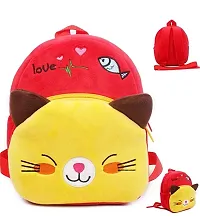 DP STAR Love Fish Kids Backpack Toddler Bag Plush Animal Cartoon Mini Travel Bag for Baby Girl Boy 2-6 Years.(Medium)-thumb1