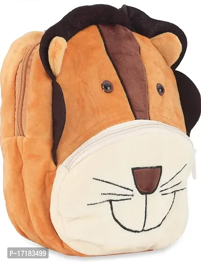 DP STAR Brown Tiger Kids School Travel Luggage Picnic Bag (2-5 years) Small