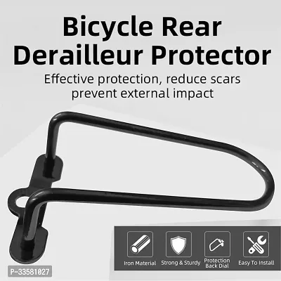 Cycle Gear Guard Rear Derailleur Long Guard Universal Chain Gear Protector-thumb3