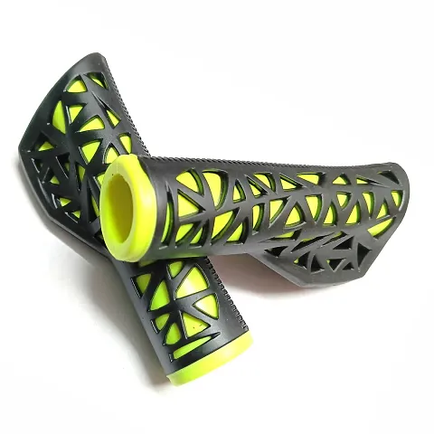 Trendy Cycle Handle Grips Cycling Soft Rubber