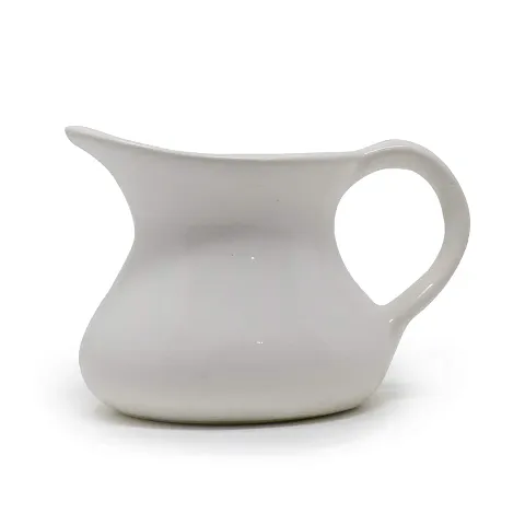 he Himalayan Goods Company - Value Series Stoneware Ceramic Milk Jug or Oil Jug or Pourer or Pitcher 275 ml