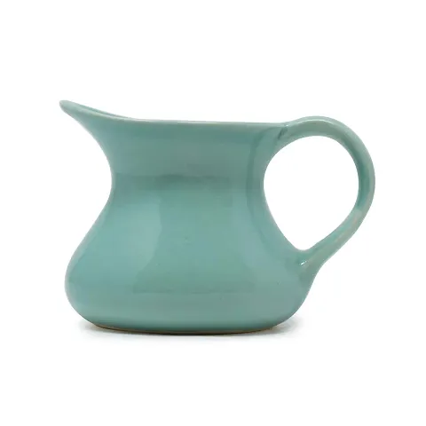 he Himalayan Goods Company - Value Series Stoneware Ceramic Milk Jug or Oil Jug or Pourer or Pitcher 275 ml