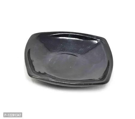 The Himalayan Goods Company Ceramic Small Serving Plates , 4.5 Inches (Black) - Pack of 4-thumb4