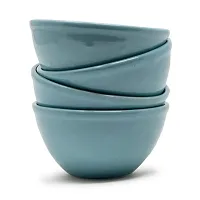 The Himalayan Goods Company ceramic Solid Bowl - 100ml, Sea Green-thumb1