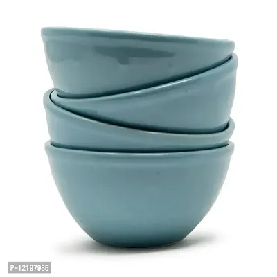 The Himalayan Goods Company ceramic Solid Bowl - 100ml, Sea Green-thumb2