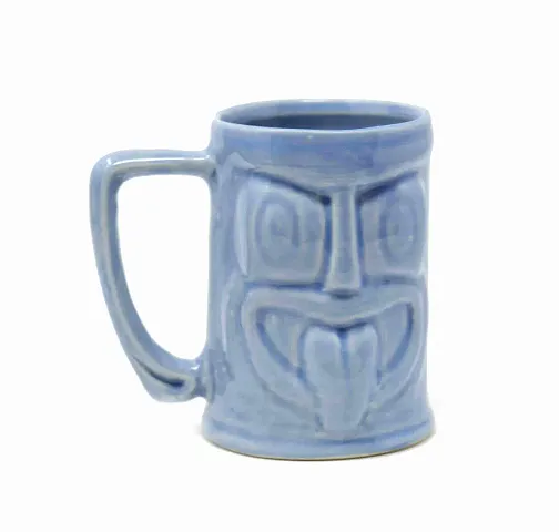 The Himalayan Goods Company - Cool Ceramic Tiki Mug Party Mugs Glasses, Beer Cocktail Hawaii, Island Mugs 375ml