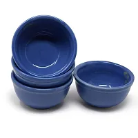 The Himalayan Goods Company Set or Pack of Mini Stoneware Ceramic Dessert Chutney Sauce Bowls 125 ml-thumb1