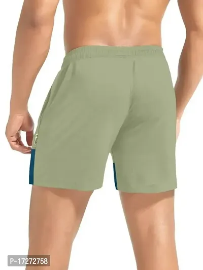 PURNDEEP ENTERPRISE Men's Outdoor Quick Dry Lightweight Sports Shorts (Pista  Aqua Blue_M)-thumb5