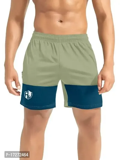 PURNDEEP ENTERPRISE Men's Outdoor Quick Dry Lightweight Sports Shorts (Pista  Aqua Bluee_L)
