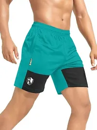 PRD PURNDEEP ENTERPRISE Men's Outdoor Quick Dry Lightweight Sports Shorts (Rama  Black_XL)-thumb3