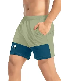 PURNDEEP ENTERPRISE Men's Outdoor Quick Dry Lightweight Sports Shorts (Pista  Aqua Bluee_XXL)-thumb2