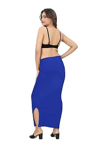 PRD Purndeep Enterprise Women Saree Shapewear with Rope Petticoat for Women Cotton Blended Shape Wear for Saree (Small, Royal Blue)-thumb3