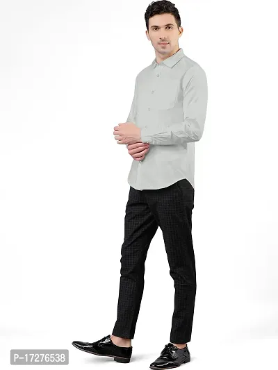 PURNDEEP Enterprise Men Plain Shirt (XX-Large, Grey).-thumb3