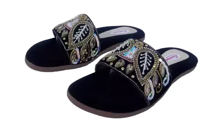 Stylish Embellished Fashion Flat for Women