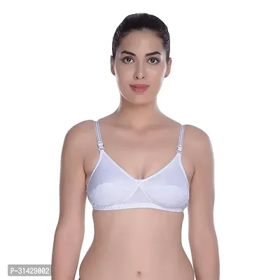 Womens Wirefree Non Padded Super Combed Cotton Elastane Stretch Medium Coverage Everyday Bra-thumb0