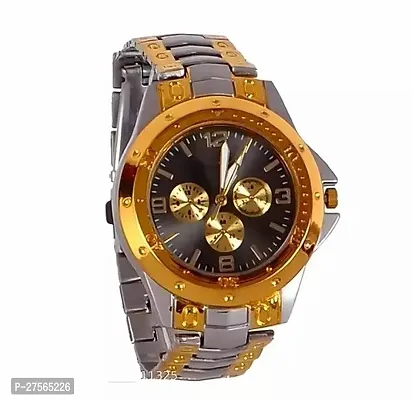 Stylish Multicoloured Metal Analog Watches For Men-thumb0