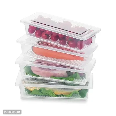 Useful Plastic Food Storage Container Pack Of 4
