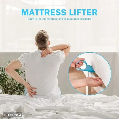 Angelware Blue  Mattress Lifter  For Bed Making And Lifting Suitable For Home, Lodge, Hotel (1 Piece ).-thumb2