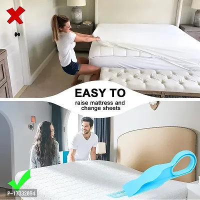 Angelware Blue  Mattress Lifter  For Bed Making And Lifting Suitable For Home, Lodge, Hotel (1 Piece ).-thumb3