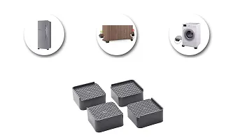 Angelware  Multi Purpose  Refrigerator Stand Washing Machine Stand, Furniture Base Stand ( pack of 4 )-thumb1