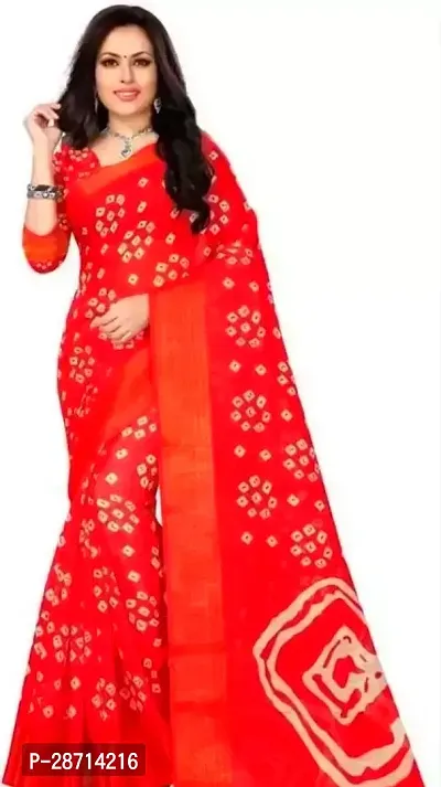 Classic Saree with Blouse piece for women-thumb0