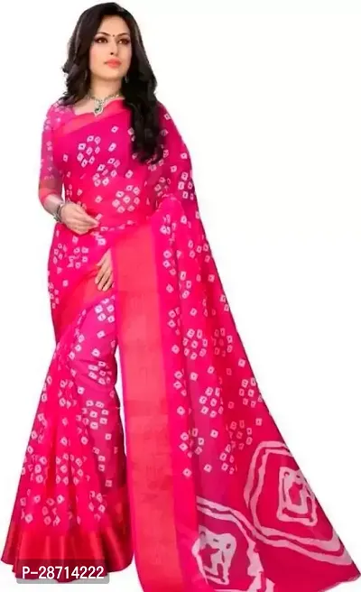 Classic Saree with Blouse piece for women-thumb0