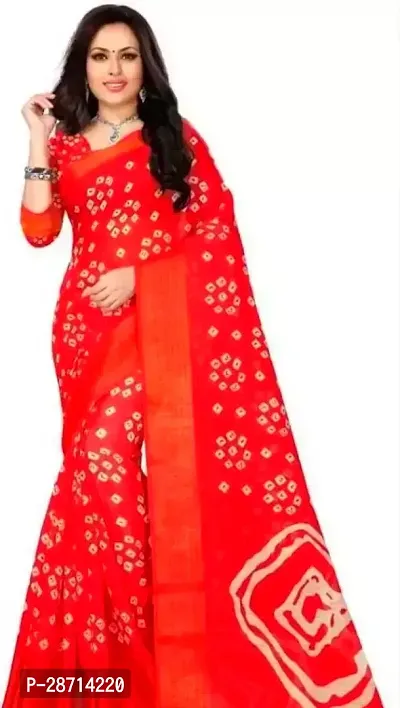 Classic Saree with Blouse piece for women-thumb0