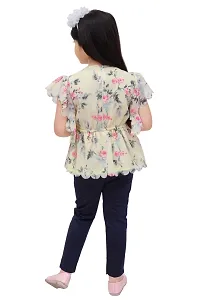 Fabulous Cotton Printed Clothing Set For Girls-thumb2