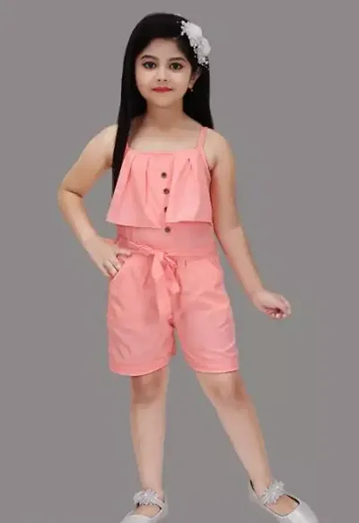 Elegant Solid Jumpsuits For Girls