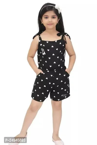 Elegant Cotton Printed Jumpsuits For Girls-thumb3