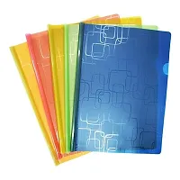 Document Sliding Plastic Bar File Folder - A4 Paper-thumb1